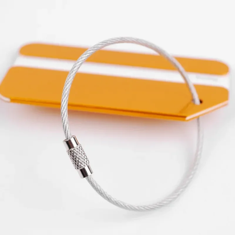 Travel Luggage Tag Creative Casual Aluminium Alloy Suitcase Id Address Holder Baggage Boarding Luggage Tags Portable Label - AliExpress - Image 5