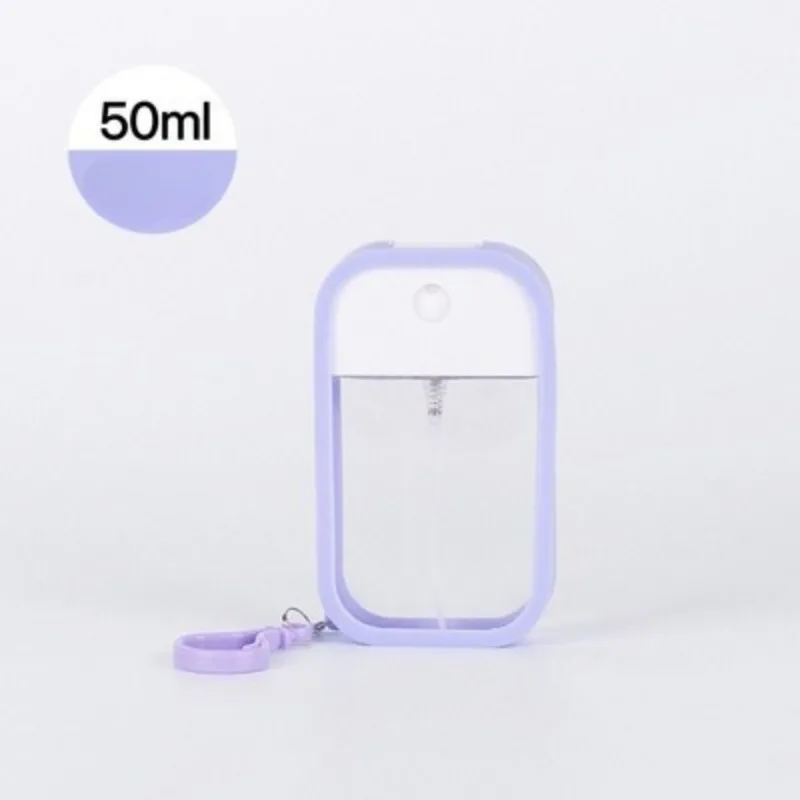 50ml Spray Small Sanitizing Spray Scented Vegan Hand Sanitizer with Keychain Perfume Alcohol Water Spray Bottle Travel Dispenser - AliExpress - Image 6