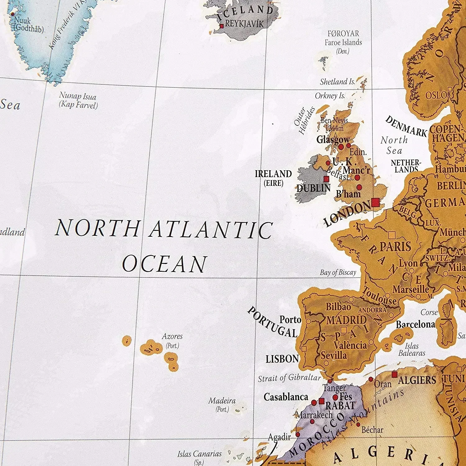 Deluxe Scratch The Travel Maps | Global Scratch Maps Poster Large Maps International, Travel Journal Alternative | Travel Gifts - AliExpress - Image 4