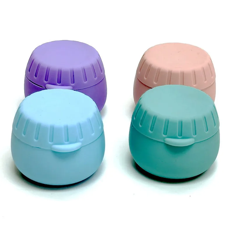 1PC Travel Portable Dispenser Cream Jar Organizer Box Silicone Storage Cosmetic Refillable Bottle Empty Container 20ml - AliExpress - Image 3