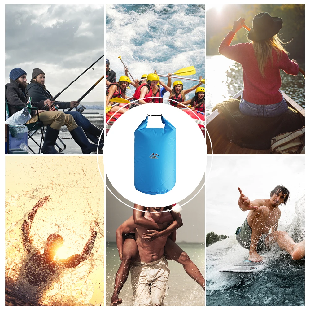 10L 20 L Drifting Rafting Bag Waterproof Dry Bag Lightweight Swiming Pack Beach Storage Bag Kayaking Diving Floating Water Sack - AliExpress - Image 3